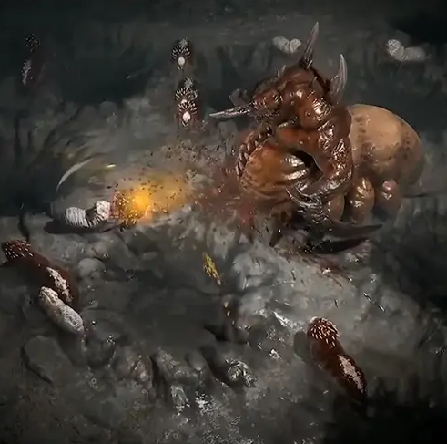 Diablo 4 Burrowing special attack