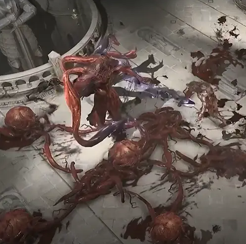 Diablo 4 Exploding blood sacs attack