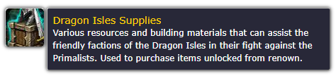 Dragon Isles Supplies