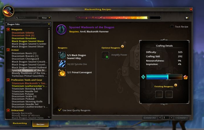 WoW Dragonflight Profession Changes