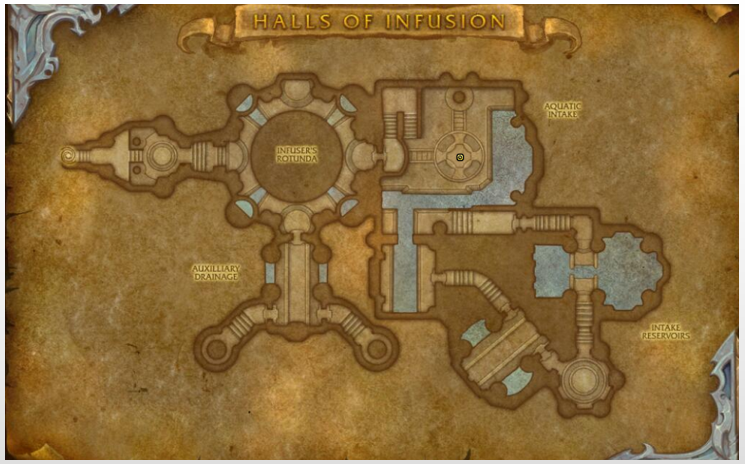 Halls of Infusion Location & Map