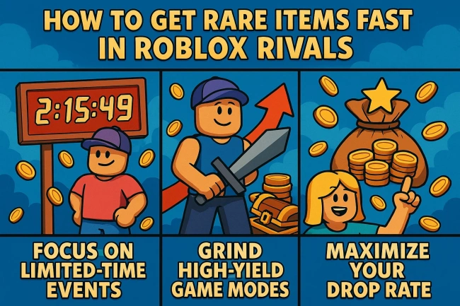 How to Get Rare Items Fast in Roblox Rivals
